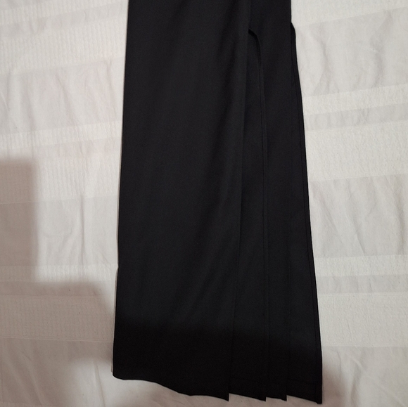 NWT COMMENSE Elegant Black Maxi Skirt - Picture 7 of 13